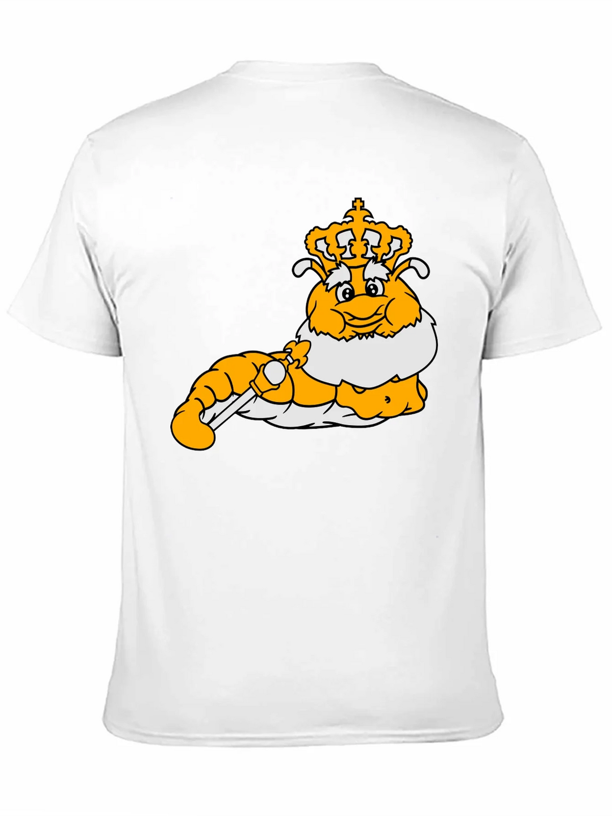 Cartoon Caterpillar King Graphic T-Shirt product image 10