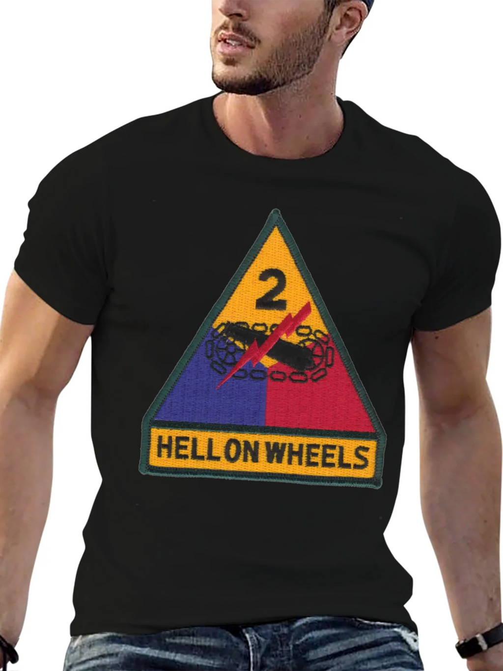 Hell On Wheels T-Shirt - 2nd Armored Division product image 5
