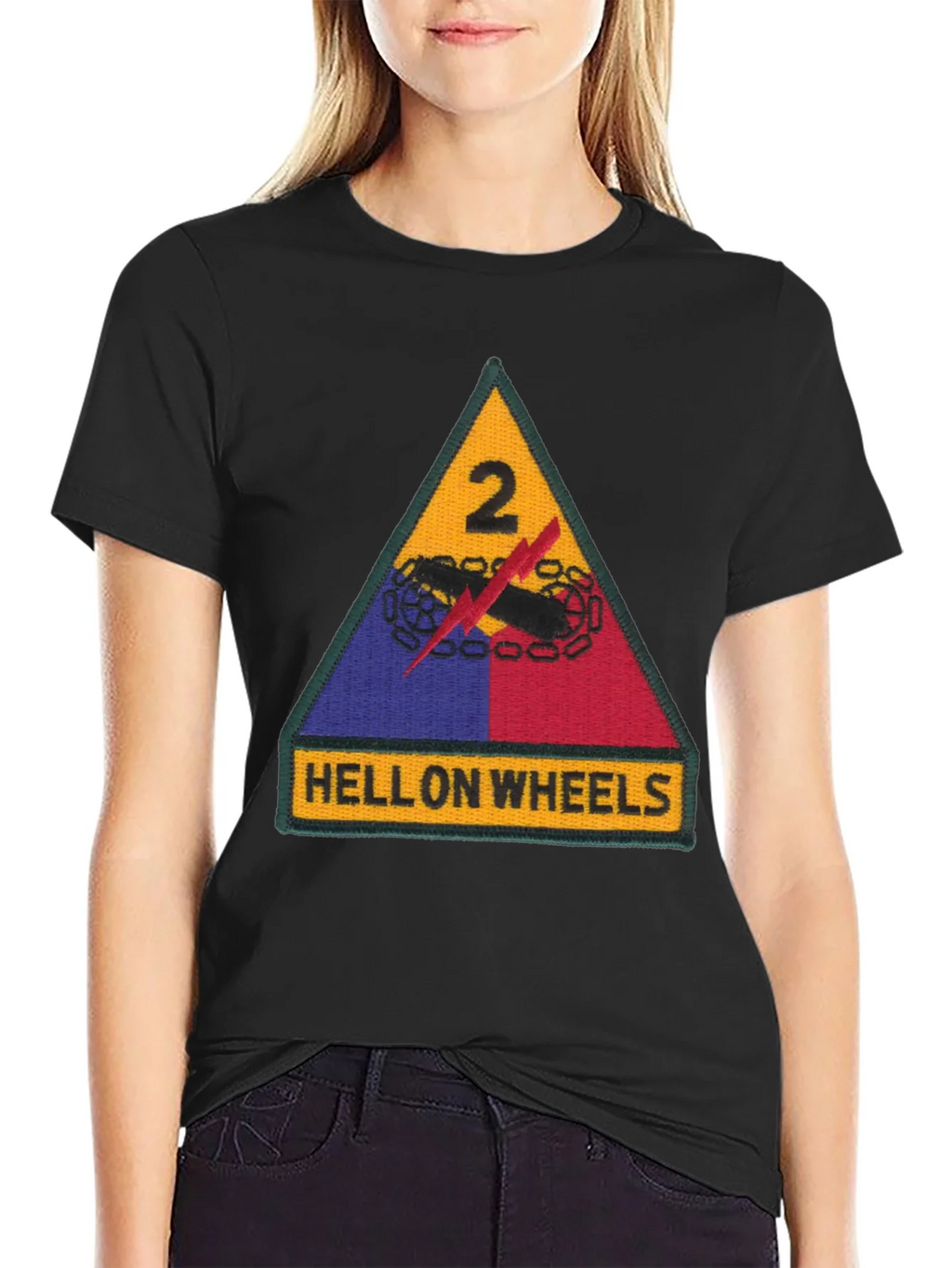 Hell On Wheels T-Shirt - 2nd Armored Division product image 1