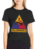 Hell On Wheels T-Shirt - 2nd Armored Division product image 1