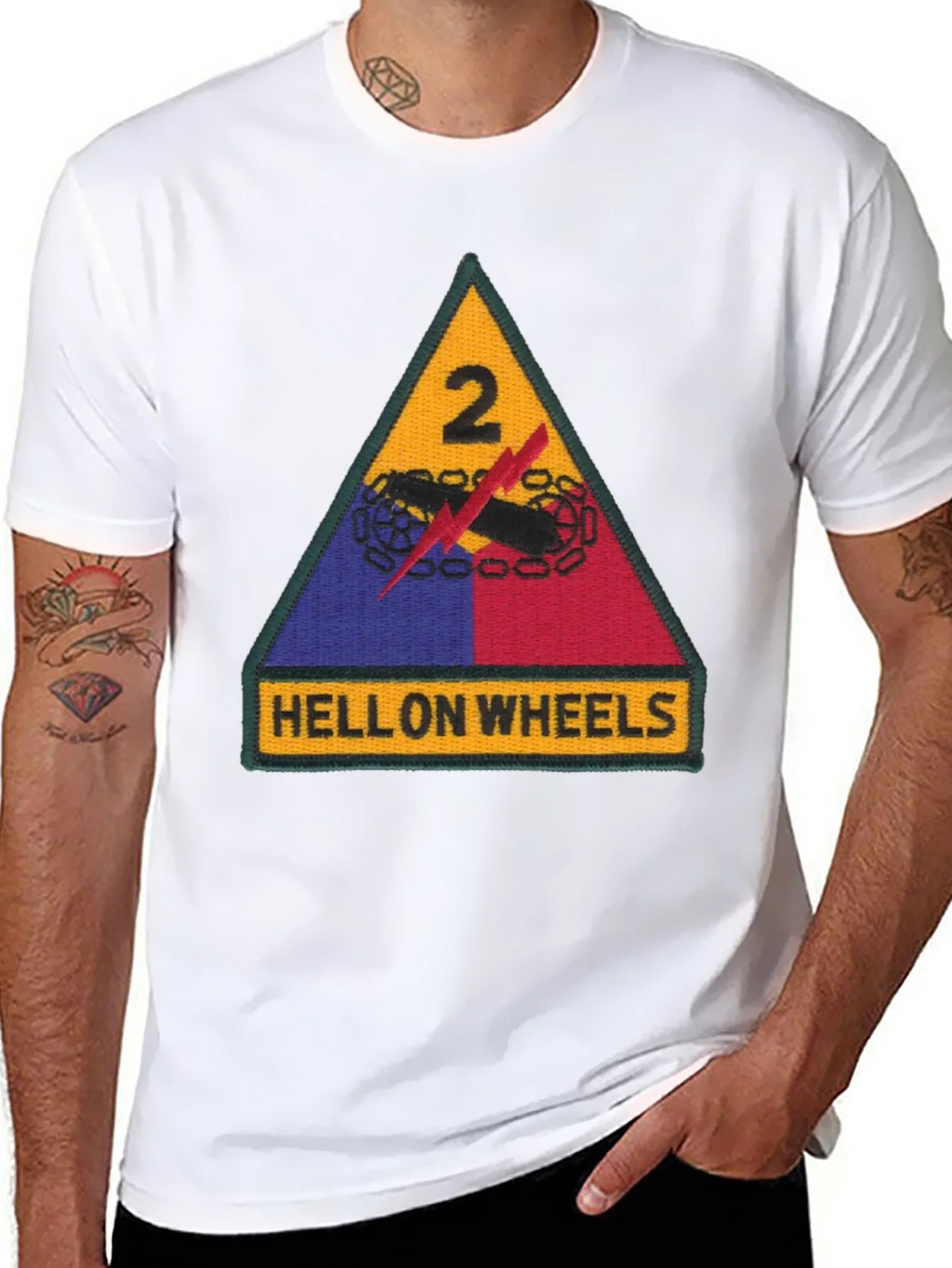 Hell On Wheels T-Shirt - 2nd Armored Division product image 6
