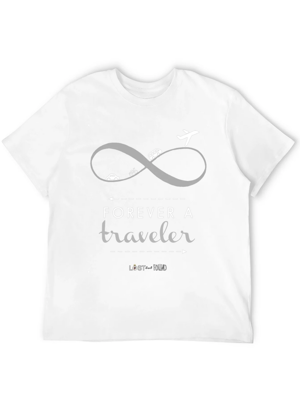 Forever A Traveler Graphic Tee - Black product image 11
