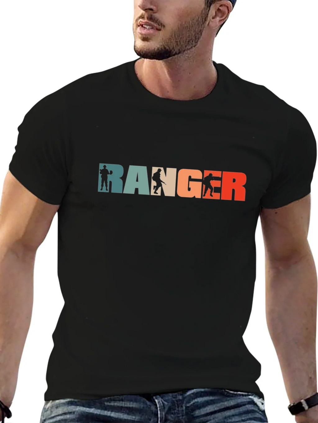 Ranger Graphic Tee - Military Style Casual Shirt product image 6