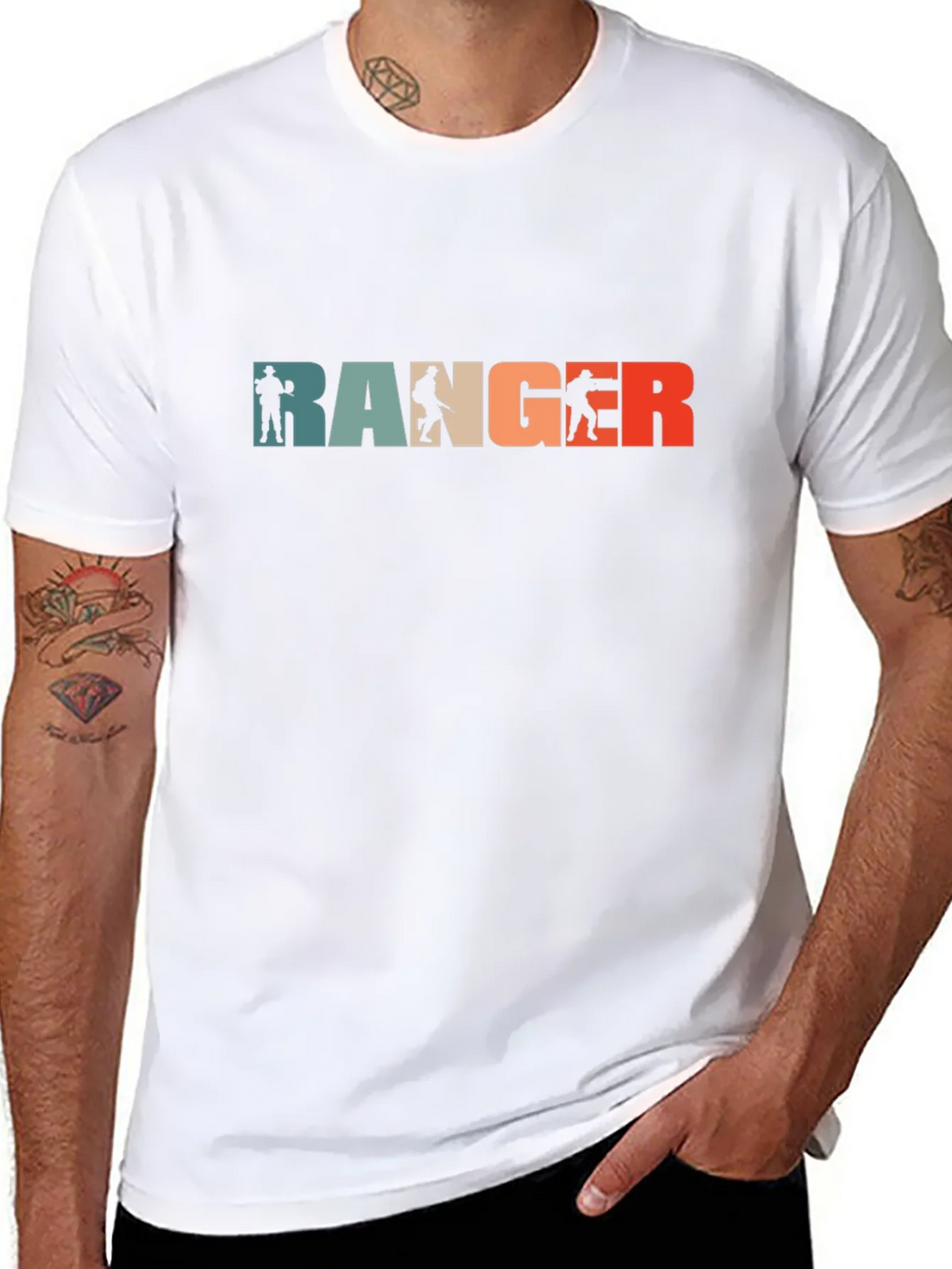 Ranger Graphic Tee - Military Style Casual Shirt product image 7