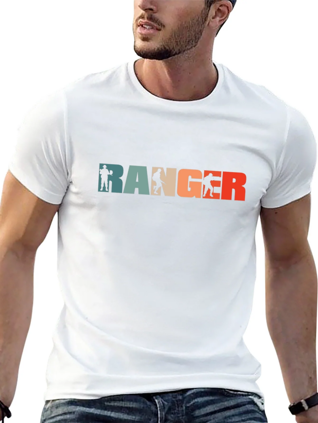 Ranger Graphic Tee - Military Style Casual Shirt product image 12