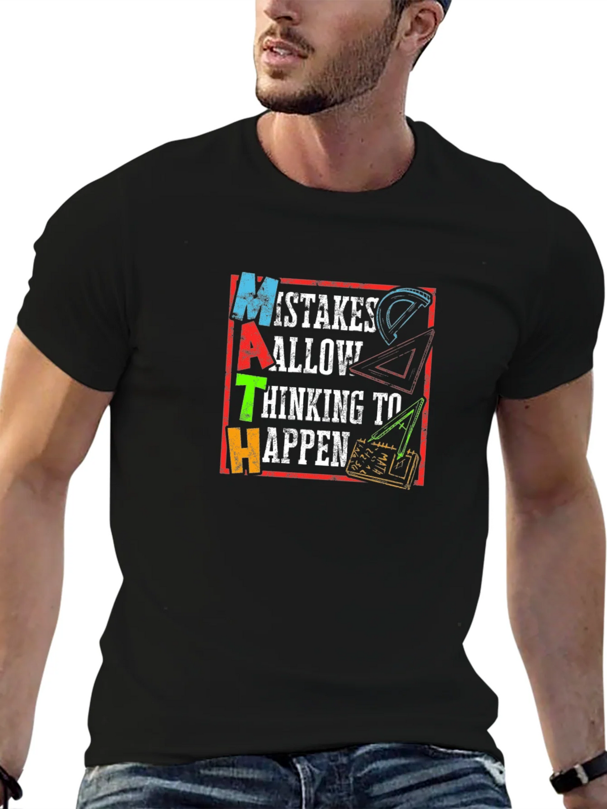 Math Mistakes T-Shirt - Thinking Happens! product image 6