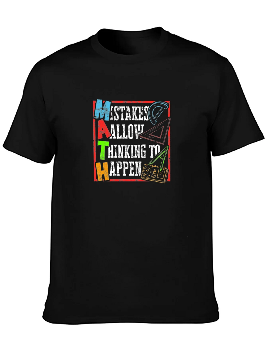 Math Mistakes T-Shirt - Thinking Happens! product image 3