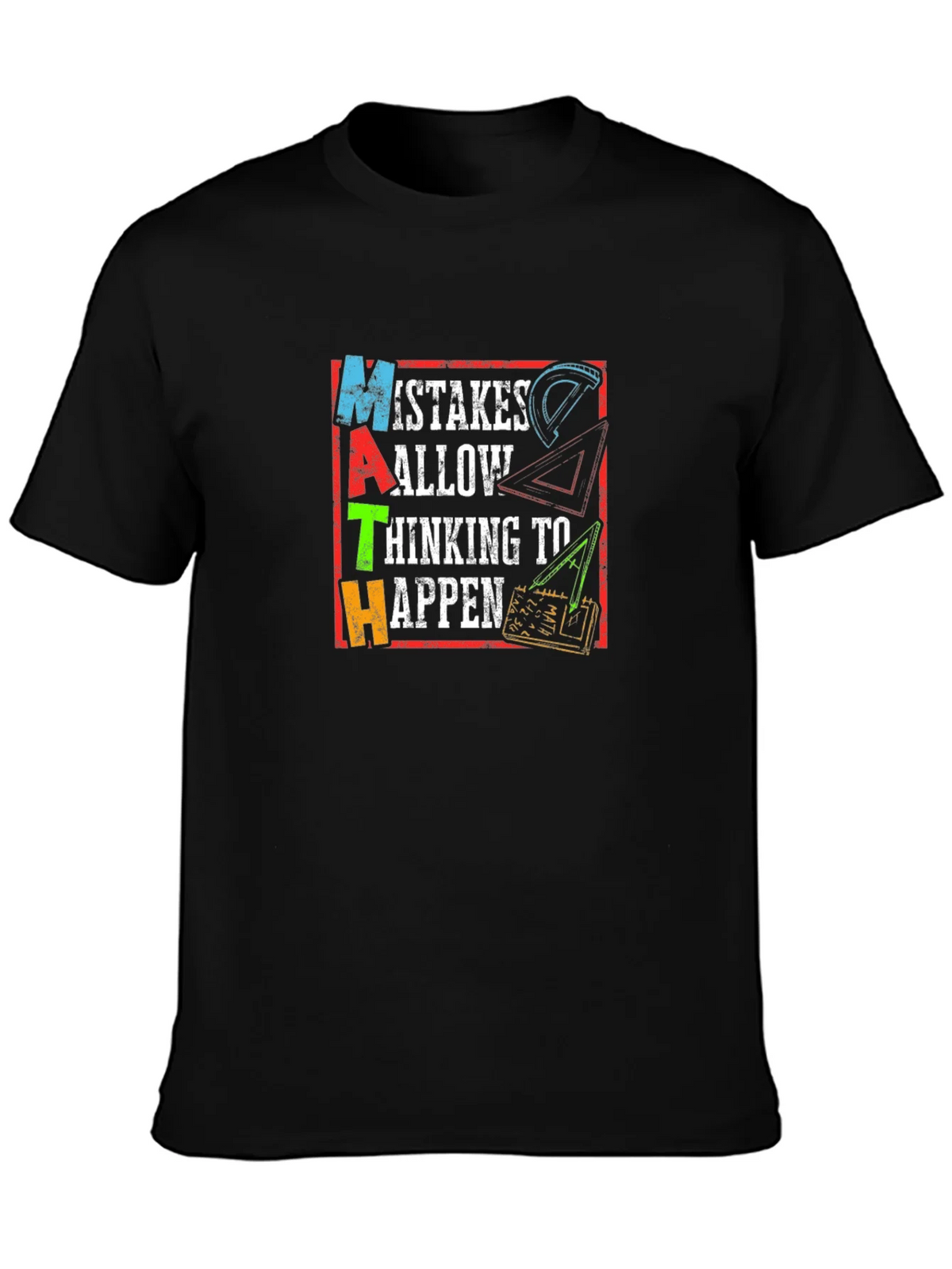 Math Mistakes T-Shirt - Thinking Happens! product image 3
