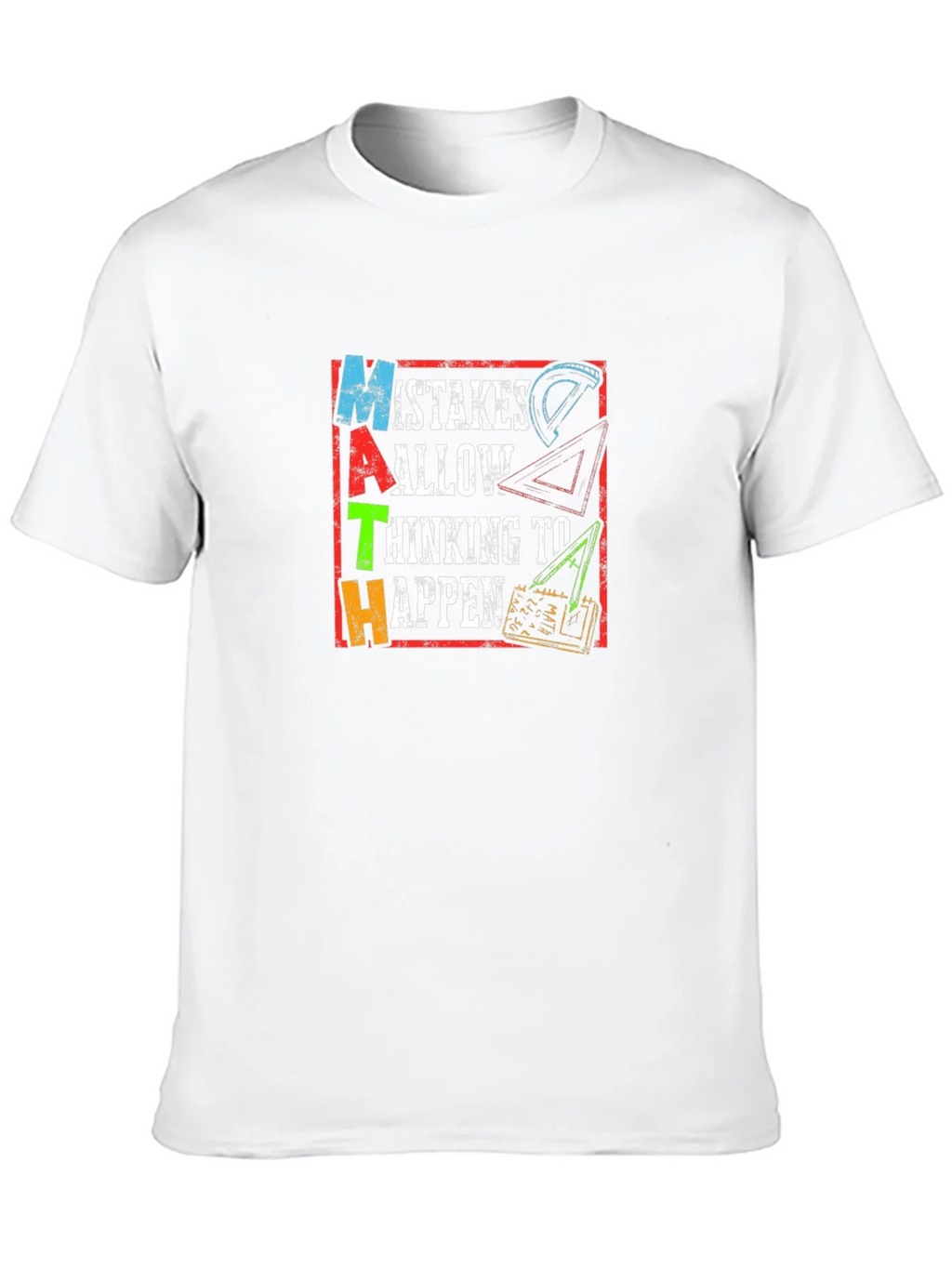 Math Mistakes T-Shirt - Thinking Happens! product image 9