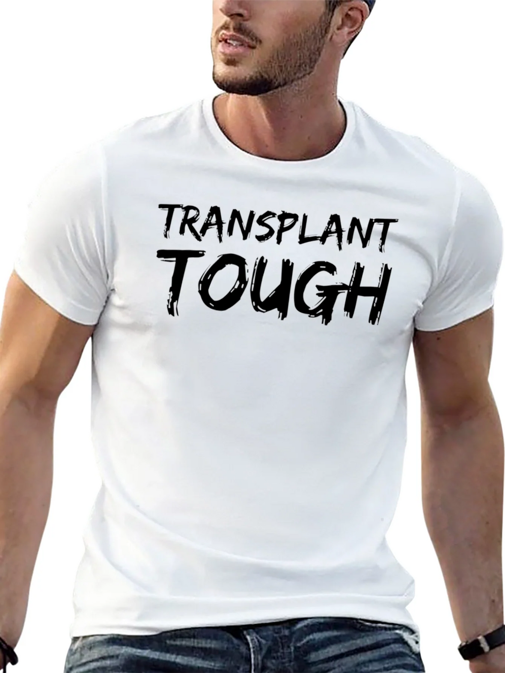 Transplant Tough Black T-Shirt product image 12