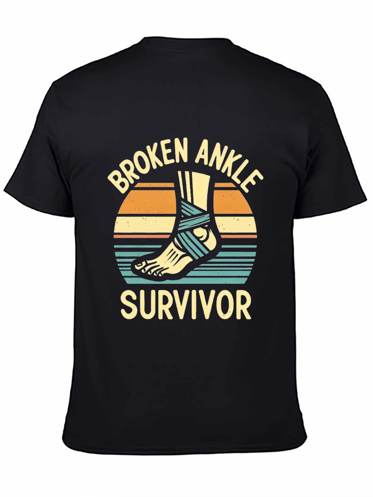 Broken Ankle Survivor Graphic T-Shirt product image 4