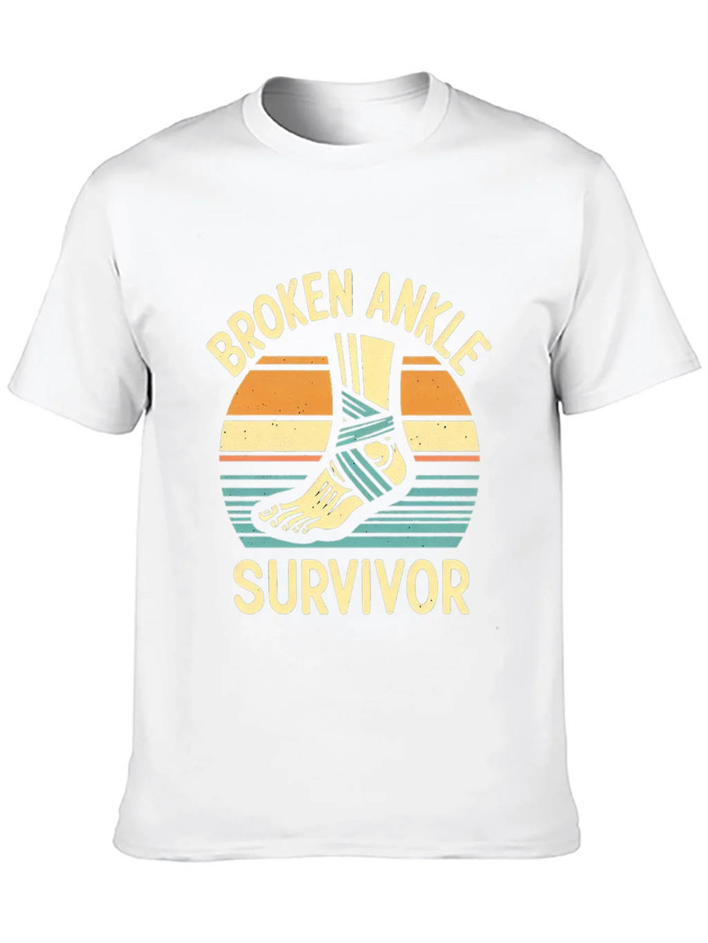 Broken Ankle Survivor Graphic T-Shirt product image 9