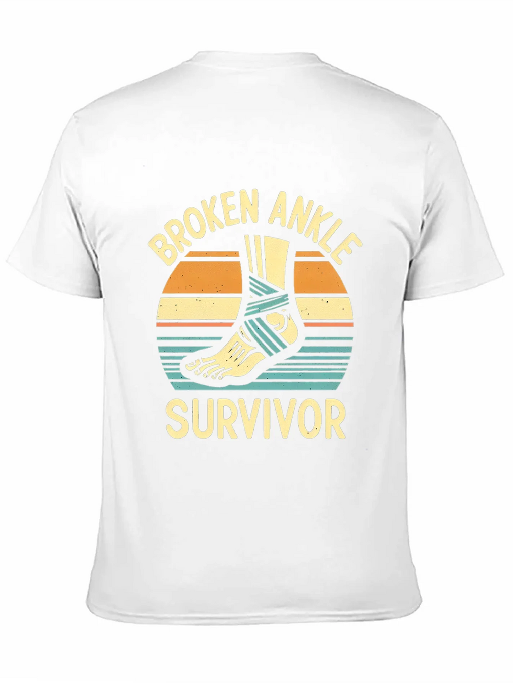 Broken Ankle Survivor Graphic T-Shirt product image 10