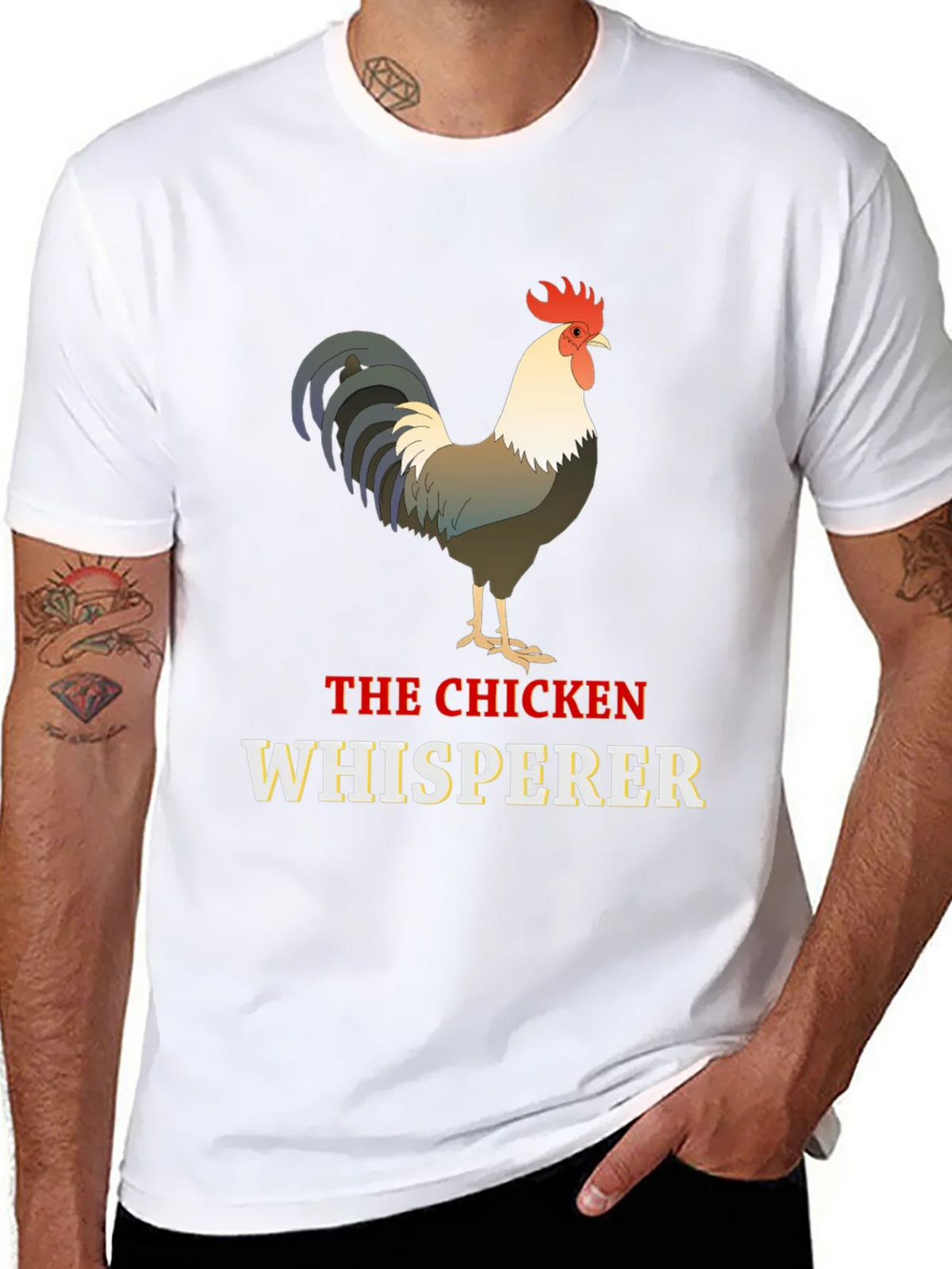 The Chicken Whisperer Graphic T-Shirt product image 7