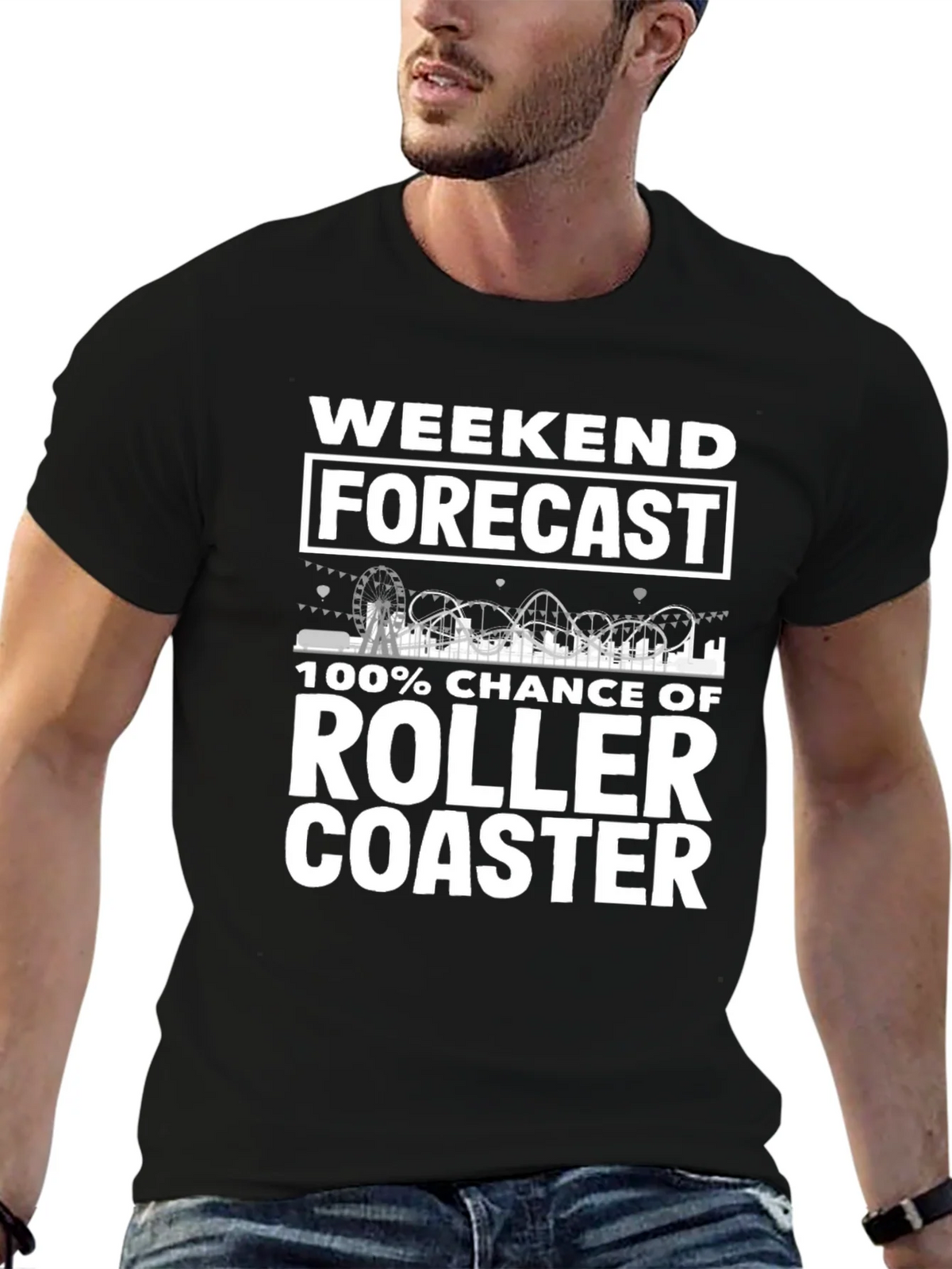 Weekend Roller Coaster T-Shirt product image 4