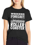 Weekend Roller Coaster T-Shirt product image 1