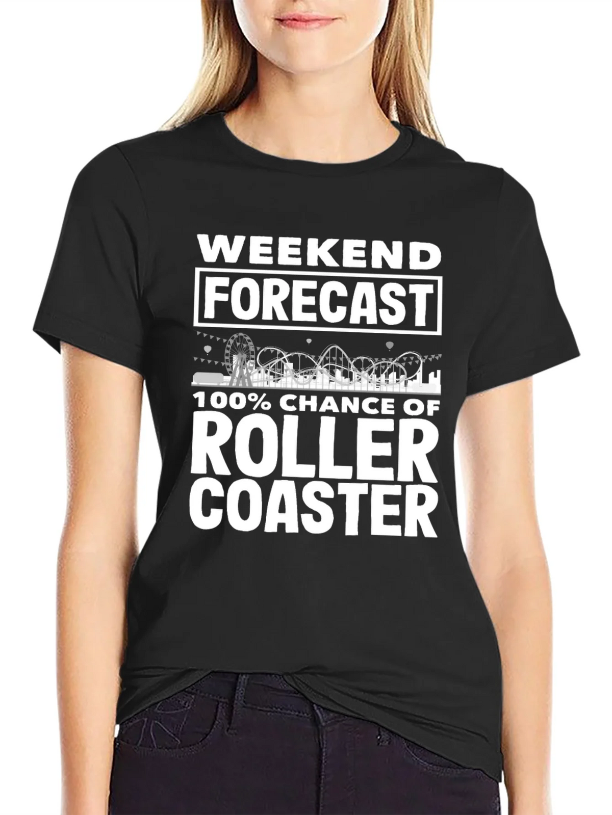 Weekend Roller Coaster T-Shirt product image 1