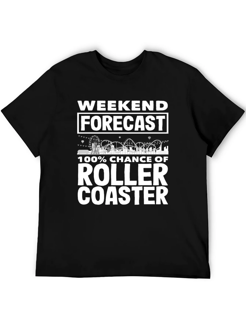 Weekend Roller Coaster T-Shirt product image 3