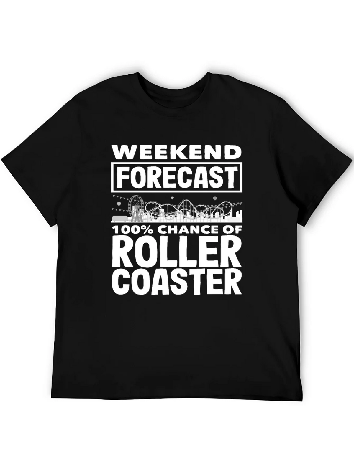 Weekend Roller Coaster T-Shirt product image 3