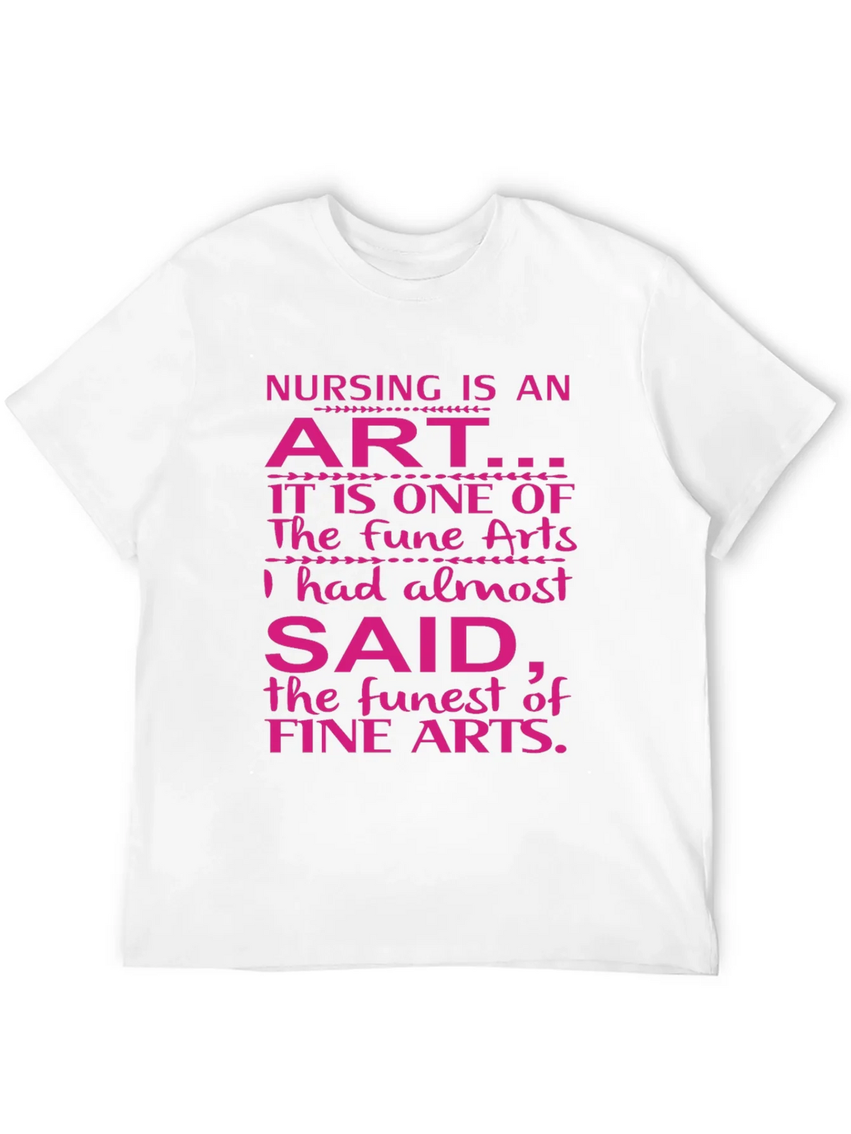 Nursing is an Art Graphic Tee product image 9