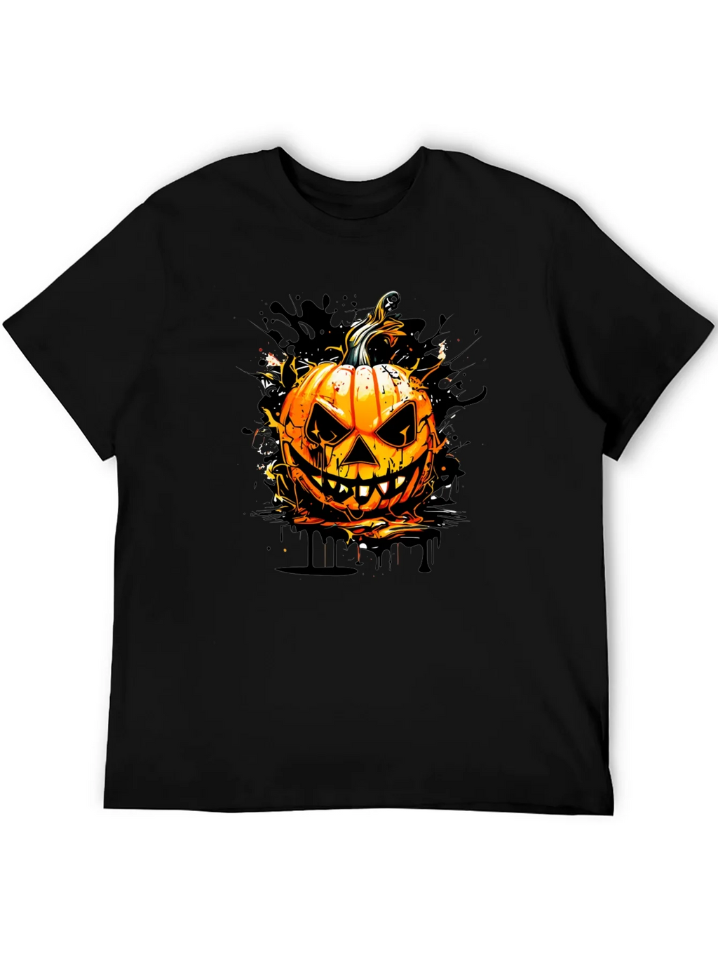 Halloween Pumpkin Graphic Tee - Spooky Season Style product image 4