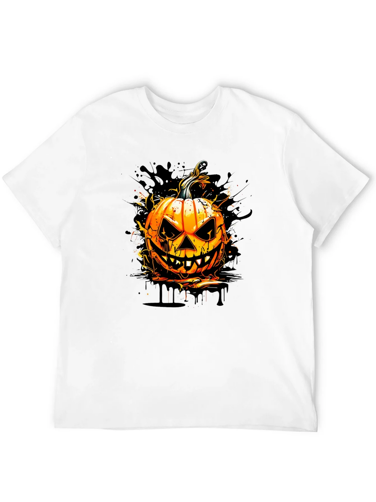 Halloween Pumpkin Graphic Tee - Spooky Season Style product image 10