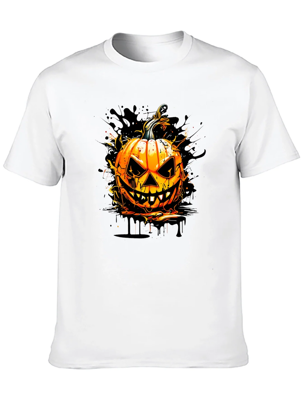 Halloween Pumpkin Graphic Tee - Spooky Season Style product image 8