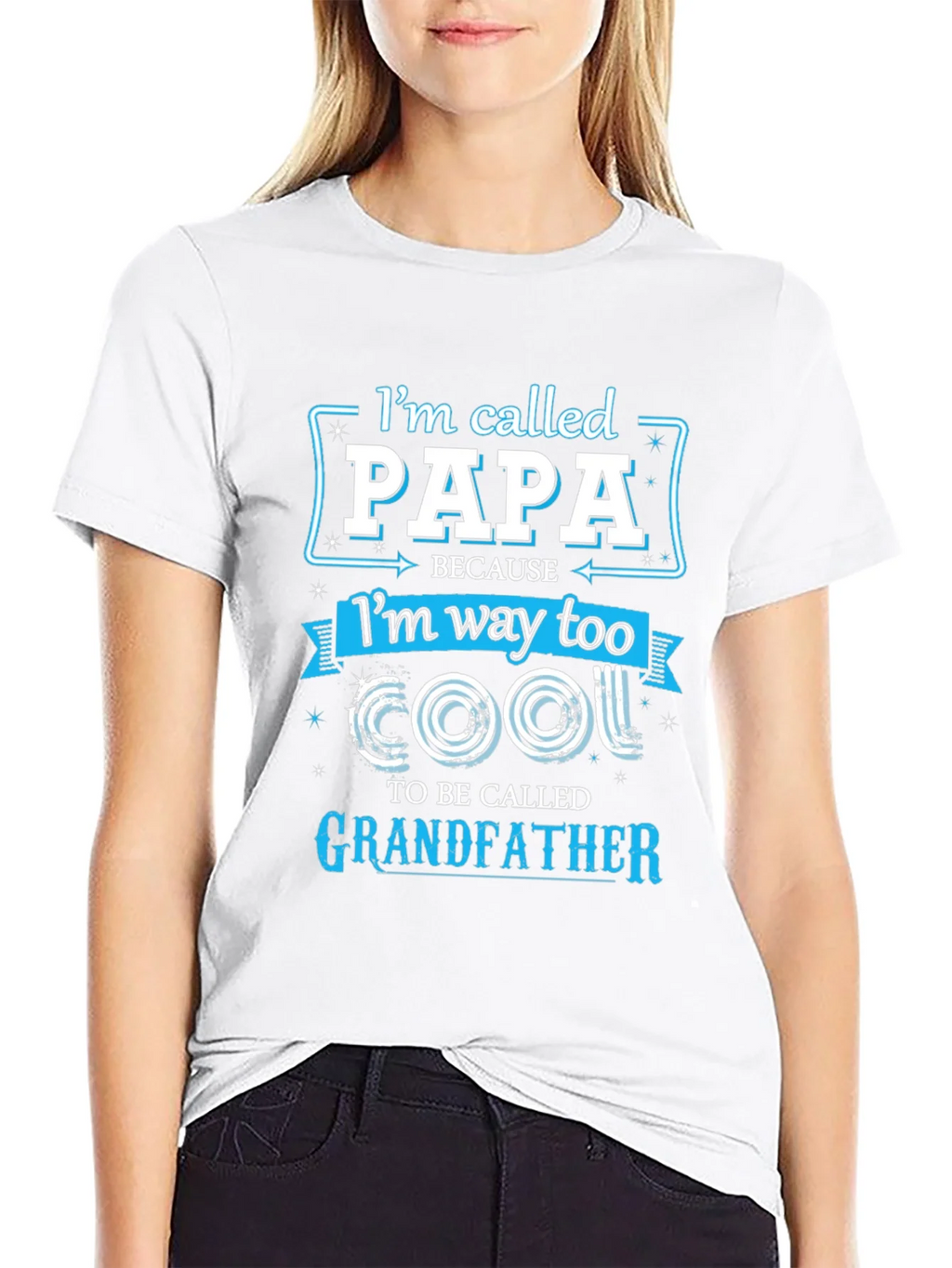 Papa Too Cool Grandfather T-Shirt product image 8