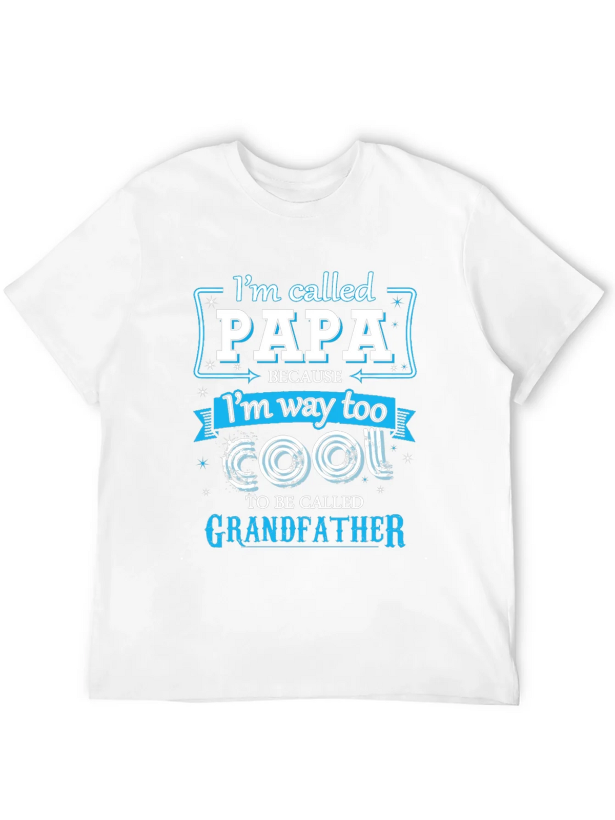 Papa Too Cool Grandfather T-Shirt product image 11