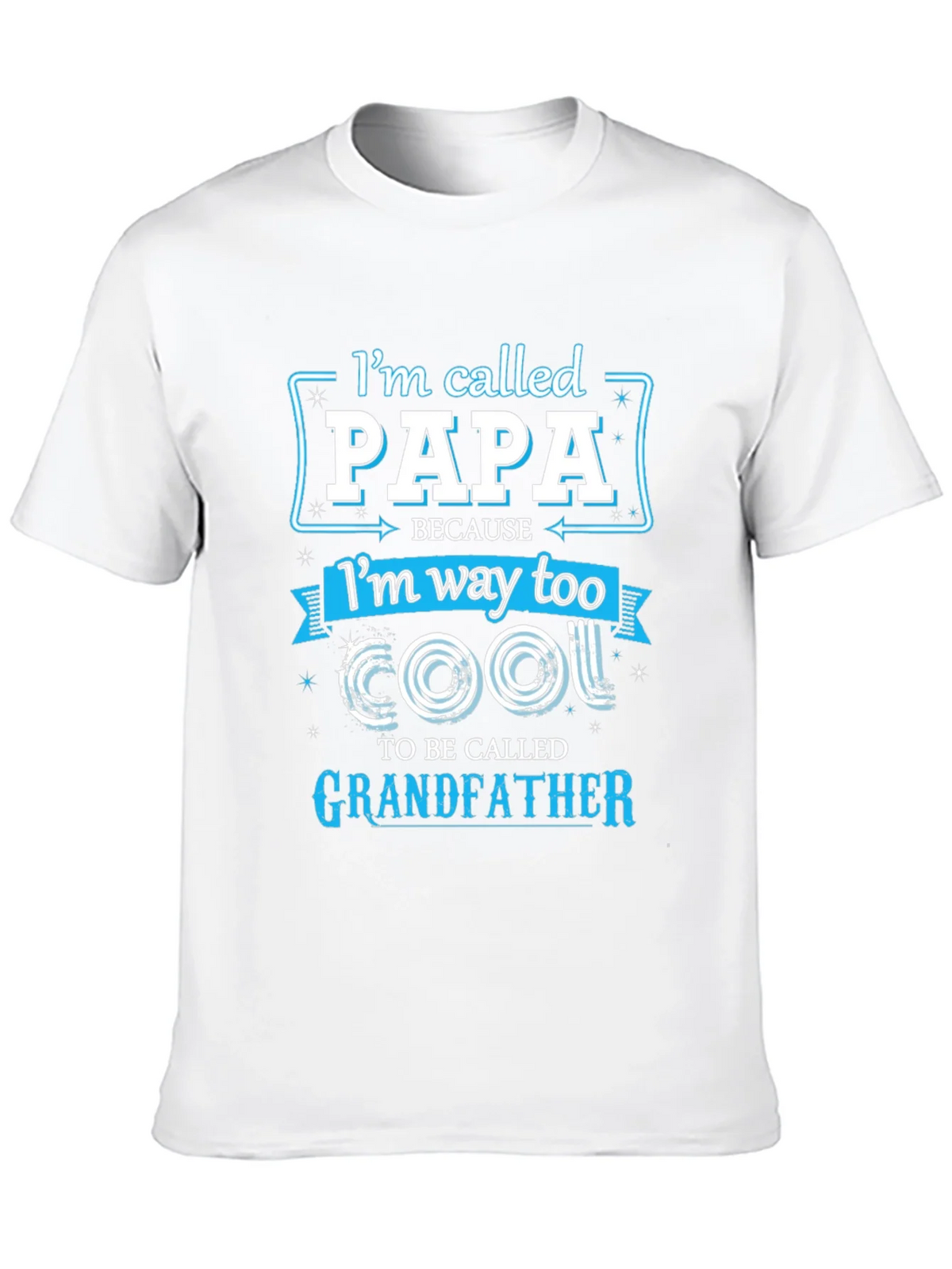 Papa Too Cool Grandfather T-Shirt product image 9