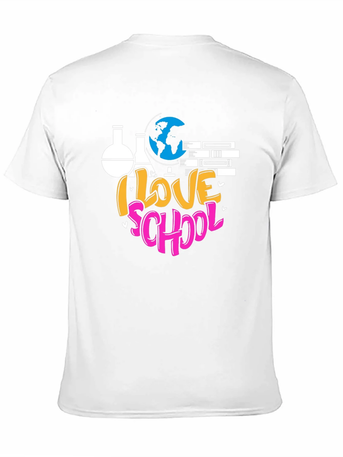 I Love School Graphic T-Shirt product image 10