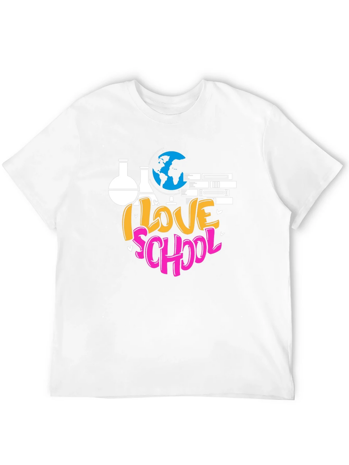 I Love School Graphic T-Shirt product image 11