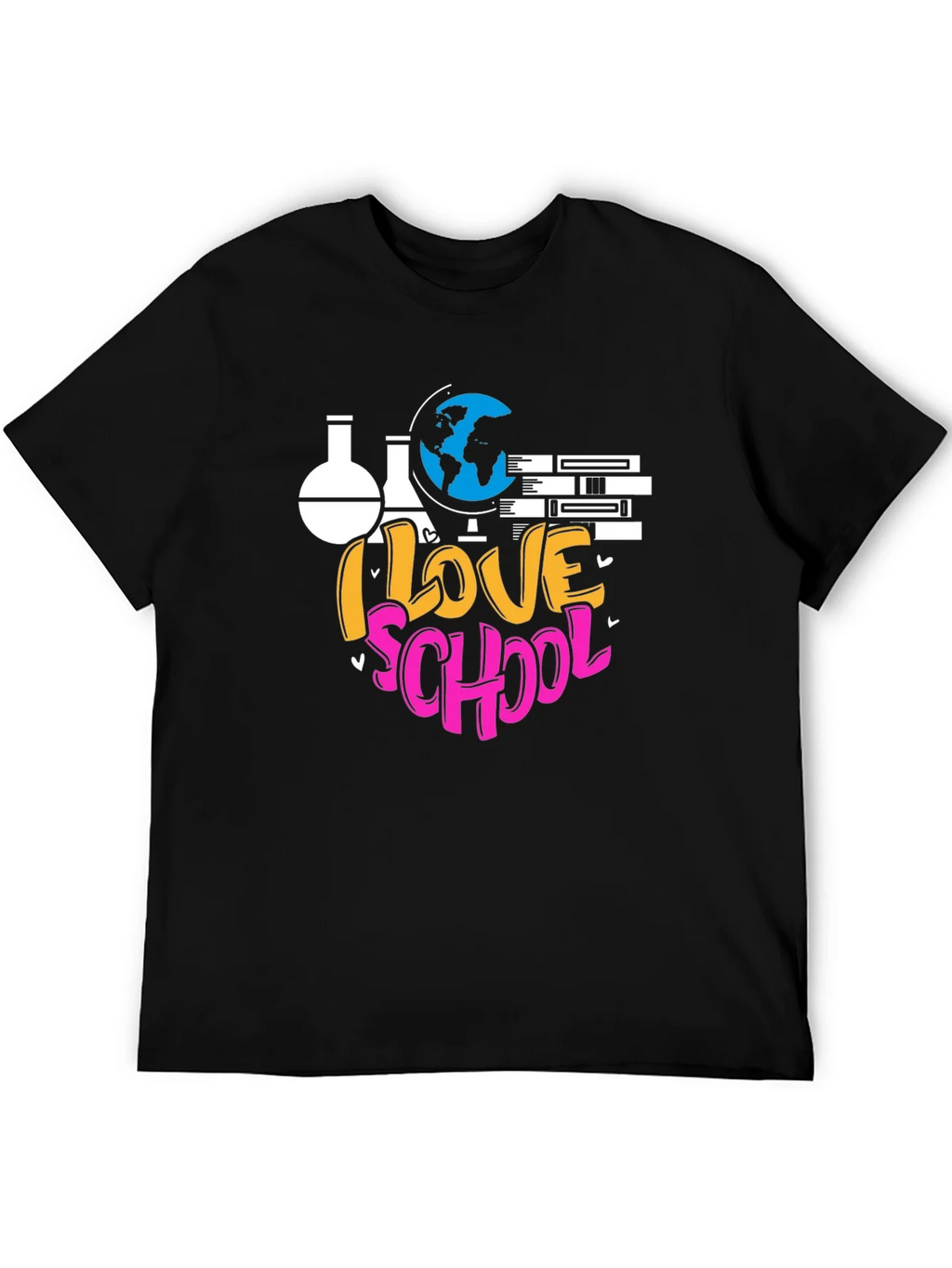 I Love School Graphic T-Shirt product image 5
