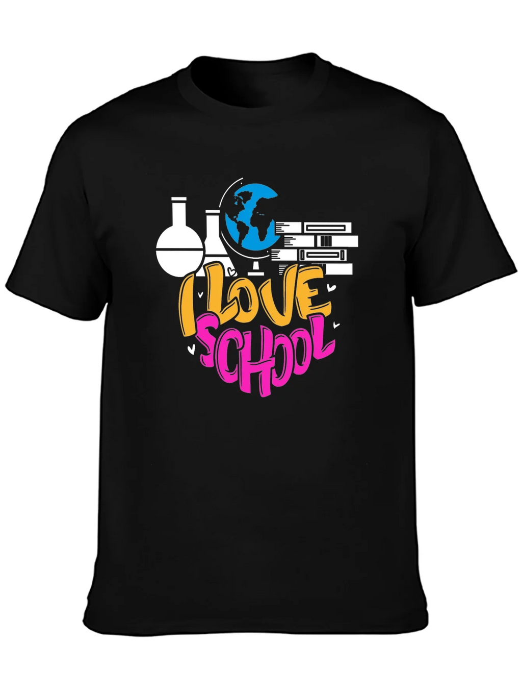 I Love School Graphic T-Shirt product image 3