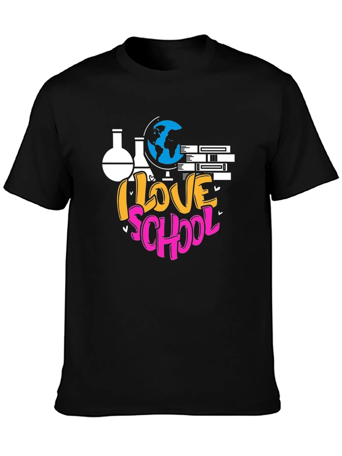 I Love School Graphic T-Shirt product image 3