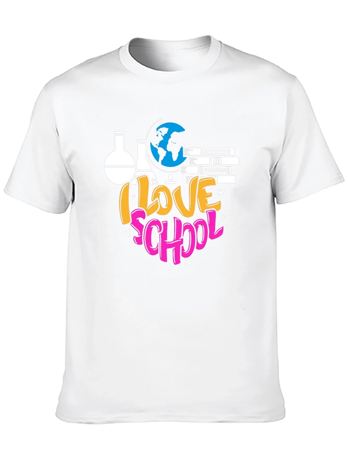 I Love School Graphic T-Shirt product image 9