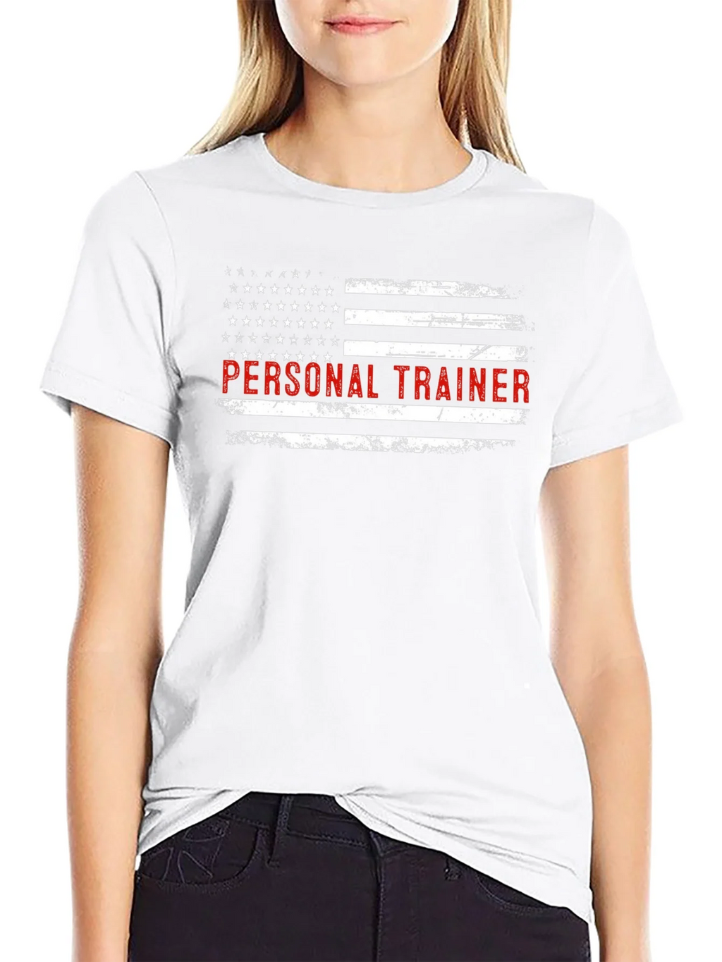 Patriotic Personal Trainer Graphic T-Shirt product image 8