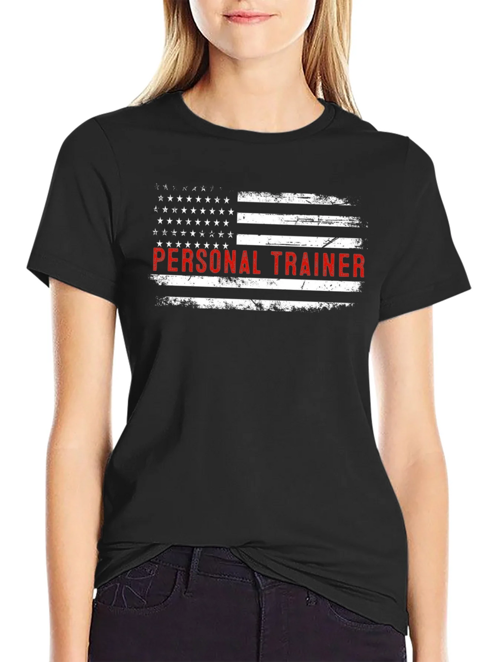Patriotic Personal Trainer Graphic T-Shirt product image 2