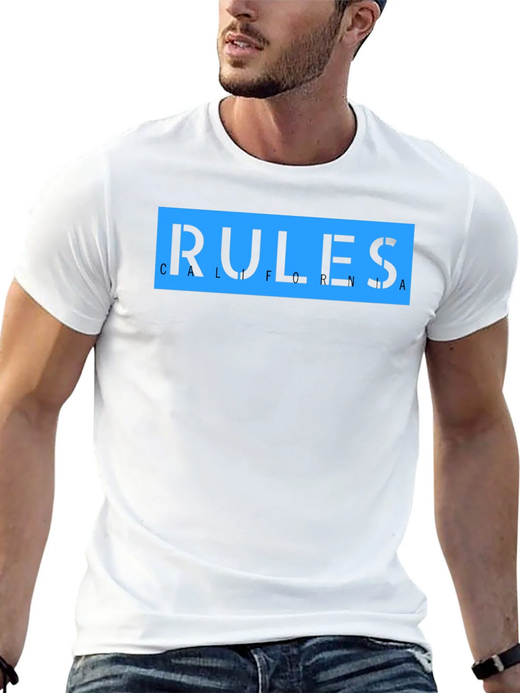 California Rules Graphic T-Shirt - Black product image 12