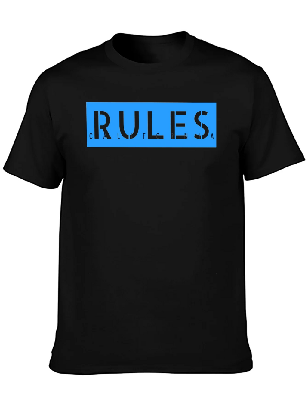 California Rules Graphic T-Shirt - Black product image 3