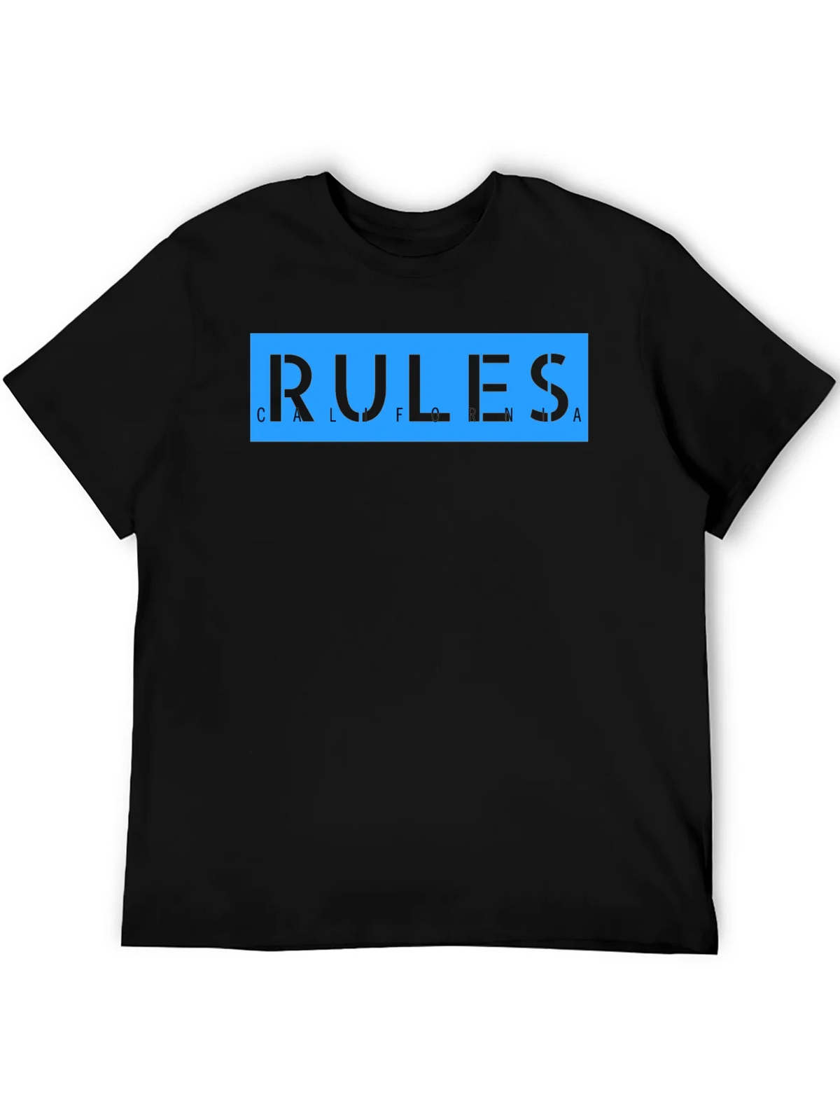 California Rules Graphic T-Shirt - Black product image 5