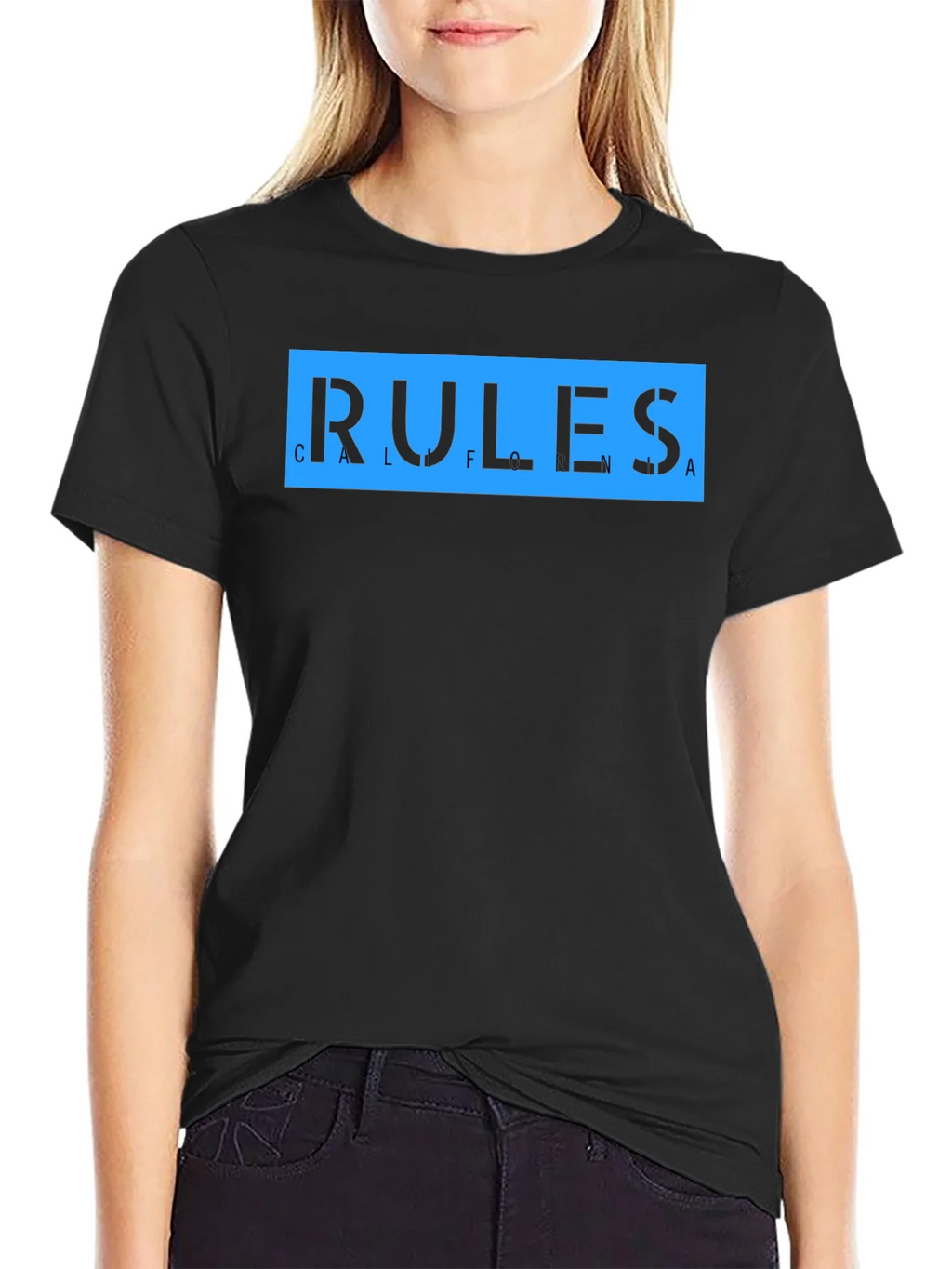 California Rules Graphic T-Shirt - Black product image 2