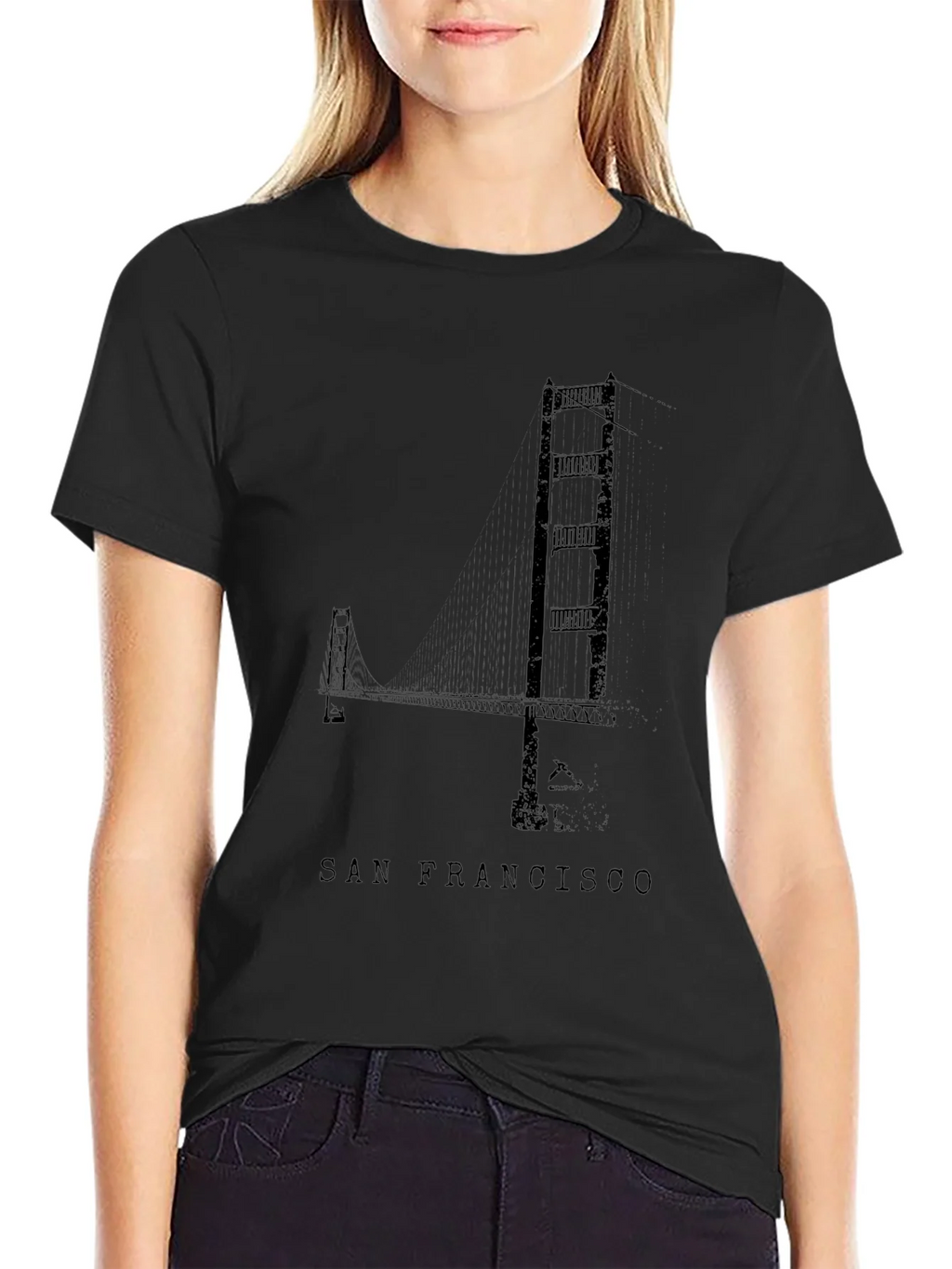San Francisco Bridge Graphic T-Shirt product image 2
