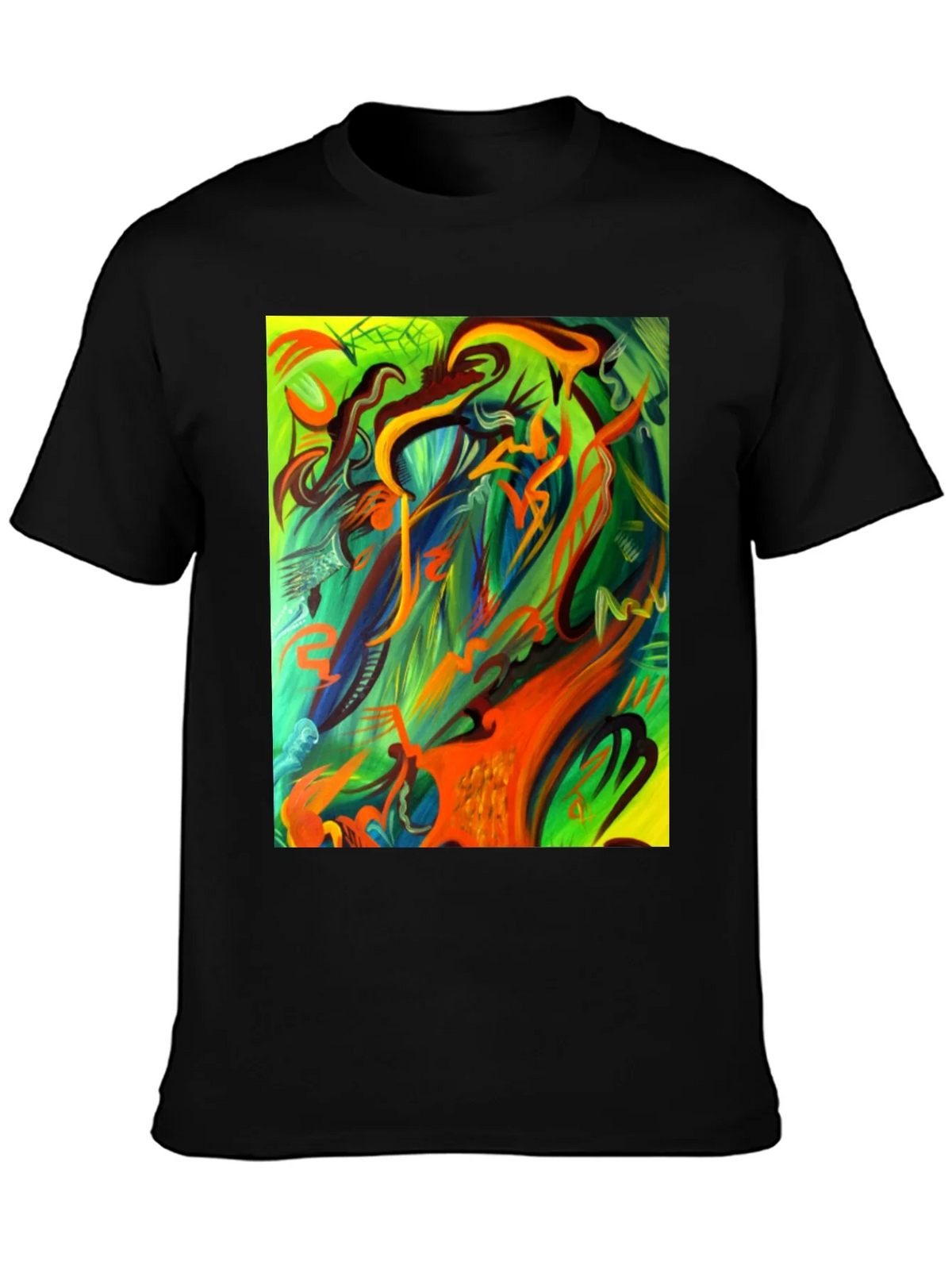 Abstract Art Graphic Tee - Unique & Stylish product image 3