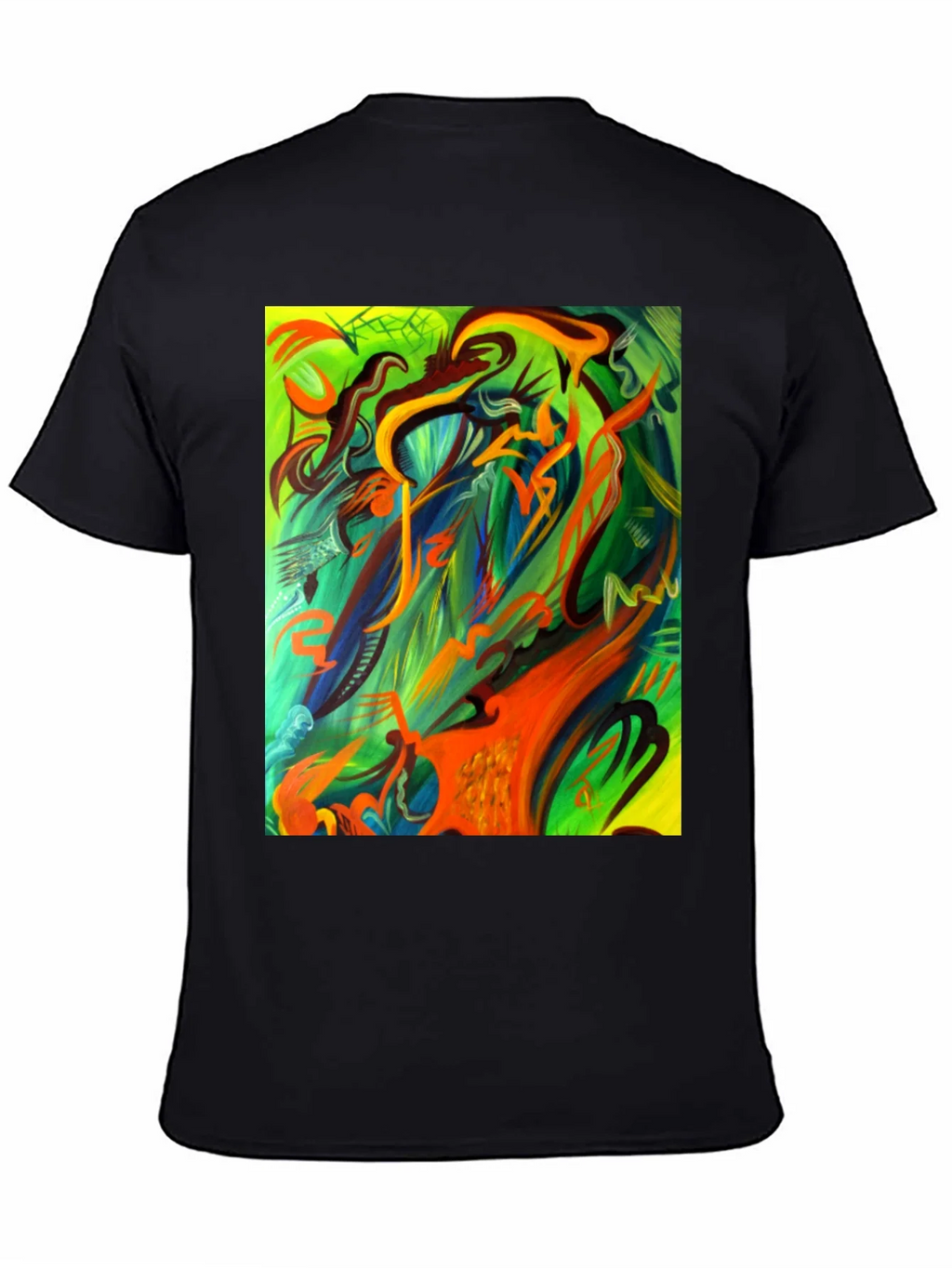 Abstract Art Graphic Tee - Unique & Stylish product image 4