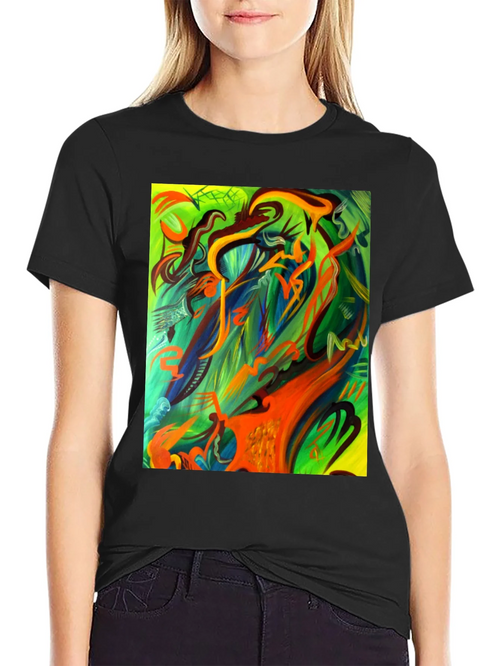 Abstract Art Graphic Tee - Unique & Stylish product image 2