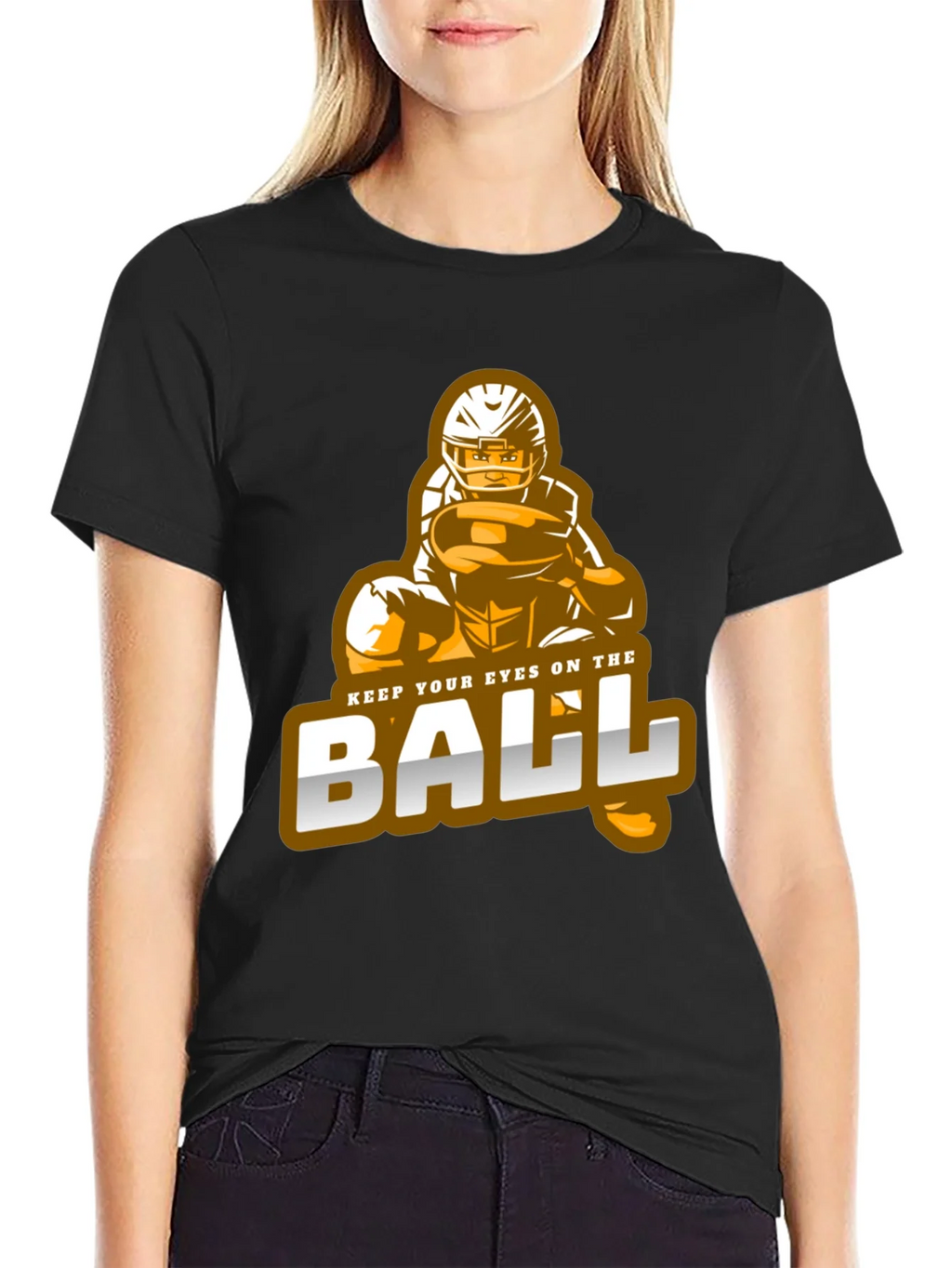 Keep Your Eyes on the Ball T-Shirt product image 2