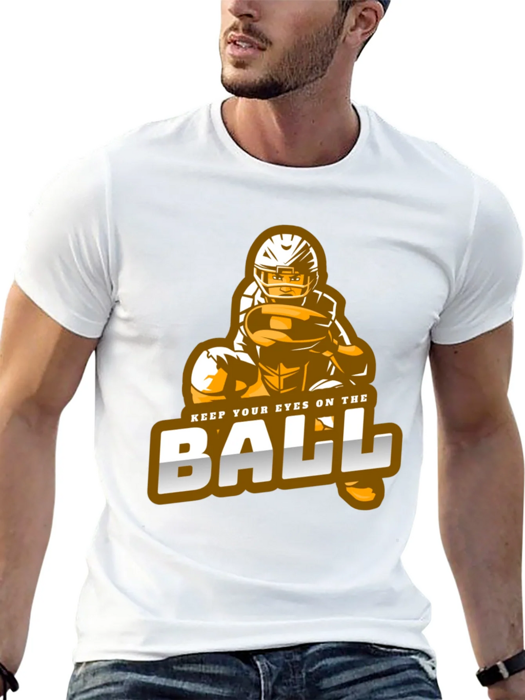 Keep Your Eyes on the Ball T-Shirt product image 9