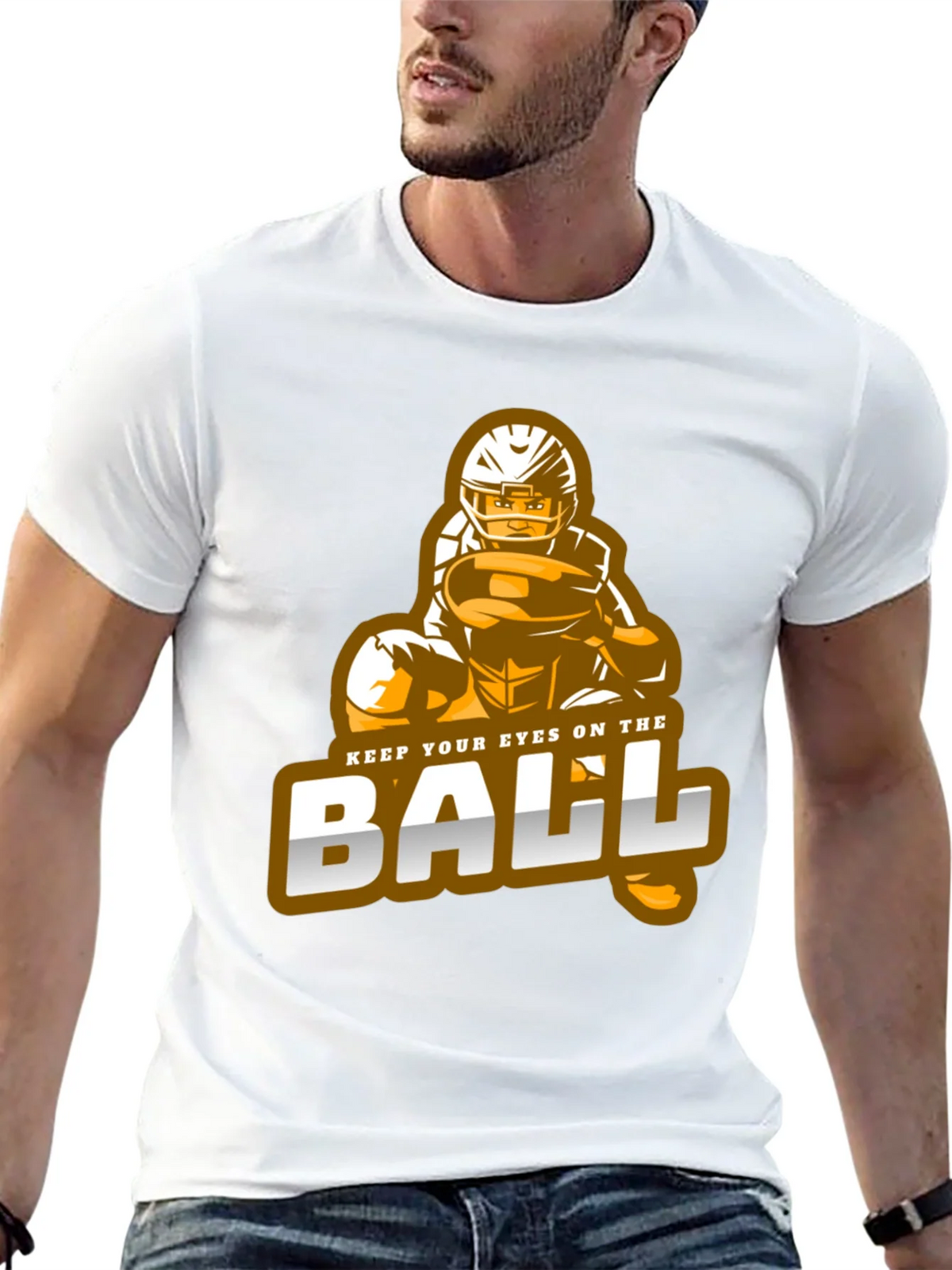 Keep Your Eyes on the Ball T-Shirt product image 9