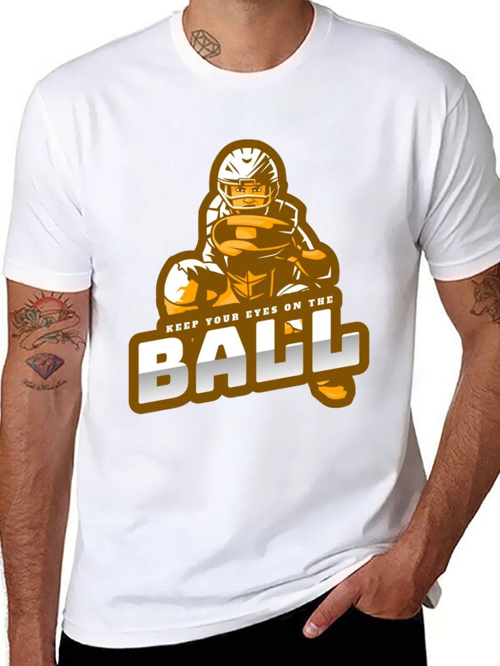 Keep Your Eyes on the Ball T-Shirt product image 7